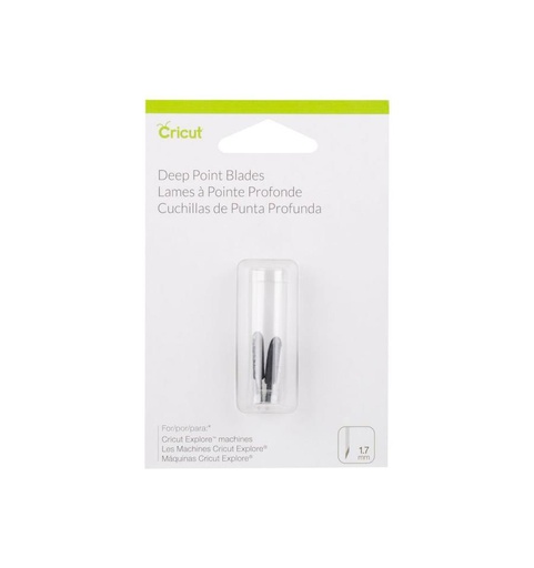 [001786] Cricut Cuchillas corte Profundo 2 uds