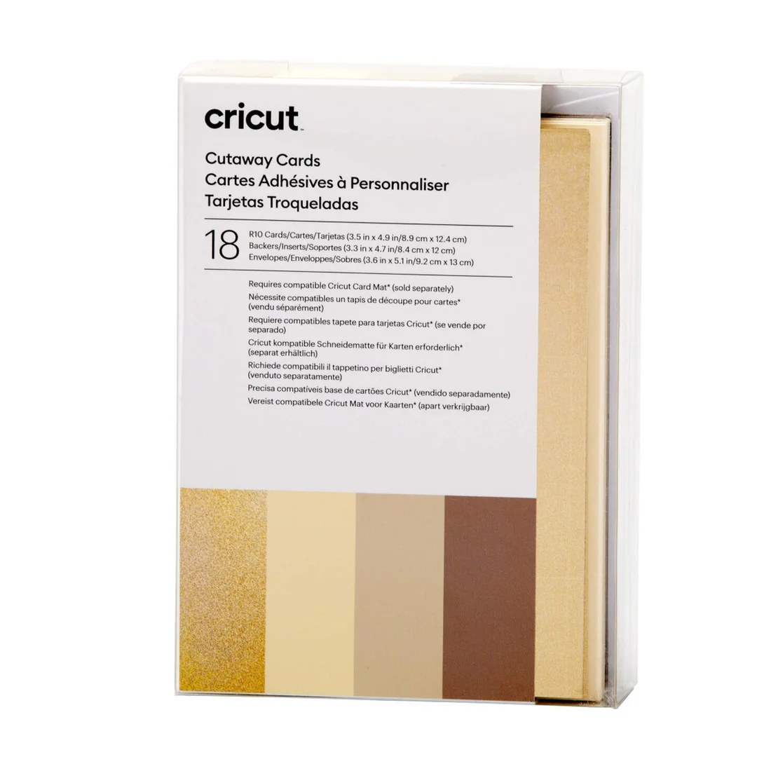 [012970] Cricut Cut-Away Cards Neutrals