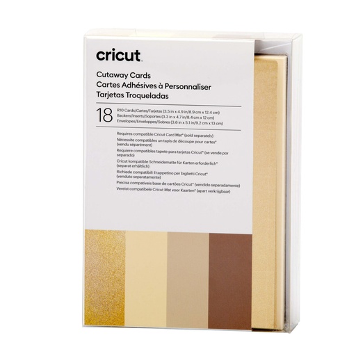 [012970] Cricut Cut-Away Cards Neutrals