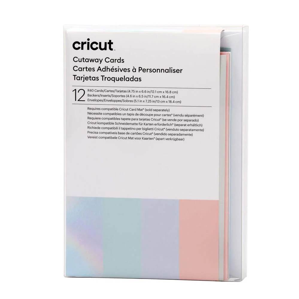 [012961] Cricut Cut-Away Cards Pastel