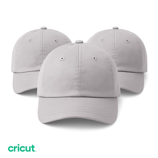 [012900] Cricut Gorra de baseball pack 3 uds.