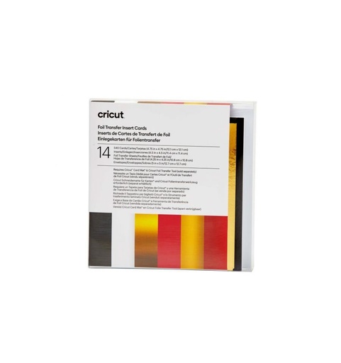 [012968] Cricut Insert Cards FOIL Royal S40 (12,1x12,1cm)14