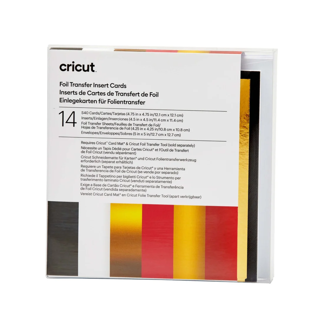 [012968] Cricut Insert Cards FOIL Royal S40