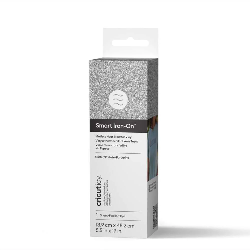 Cricut Joy Smart Iron-On Glitter | 13,9 x 48,2 cm