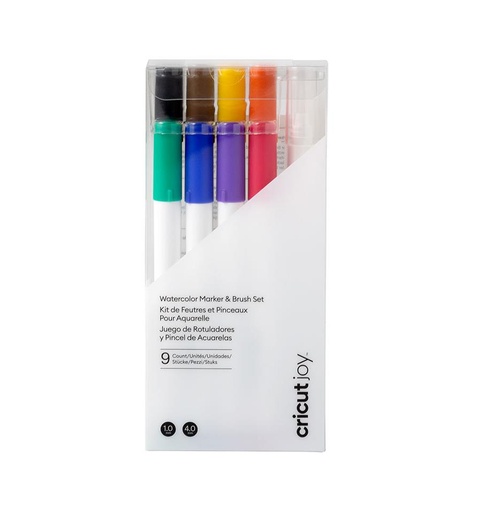 [013179] Cricut Joy rotuladores efecto acuarela. 1.0 (9 uds)