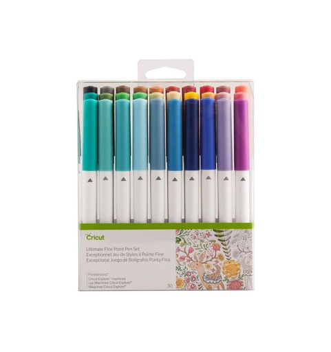 [008328] Cricut Set de 30 Bolígrafos Ultimate surtidos