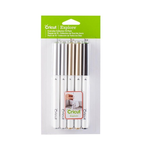 [011598] Cricut Set de Bolígrafos colección Everyday 10 uds
