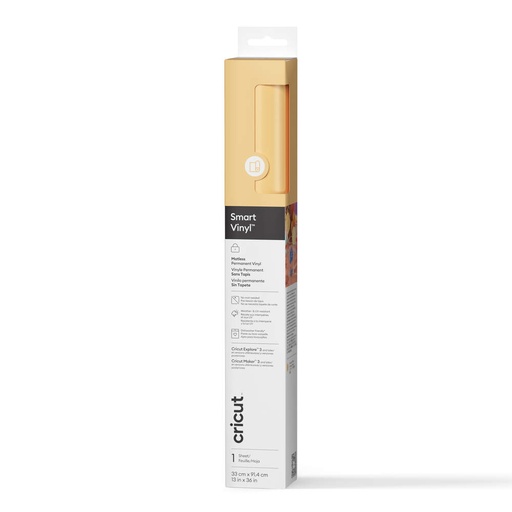 Cricut Smart Vinyl Permanente Mate | 33 cm x 91 cm