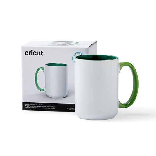 [012730] Cricut Taza cerámica color Forest 425ml (1ud)