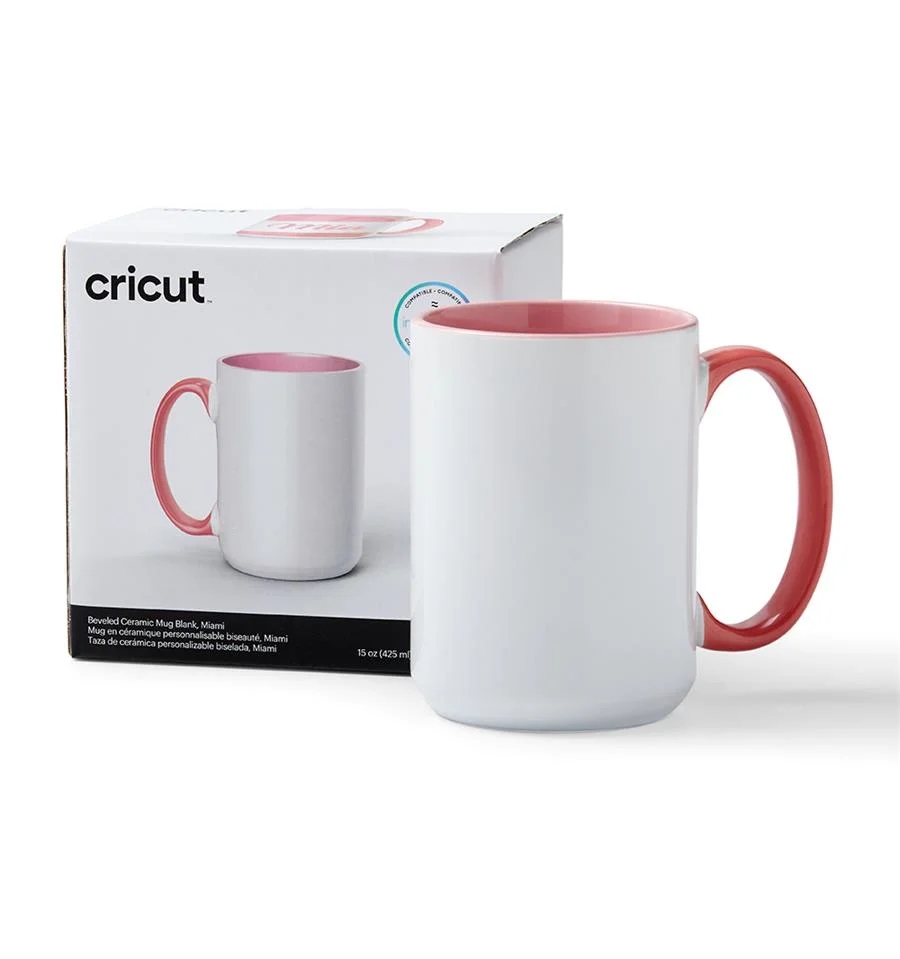 [012728] Cricut Taza cerámica color Miami 425ml (1 ud)