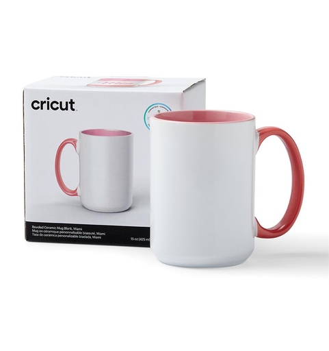 [012728] Cricut Taza cerámica color Miami 425ml (1 ud)