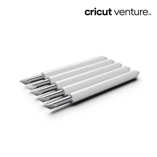 [014207] Cricut Venture Pack de 5 Cuchillas Performance