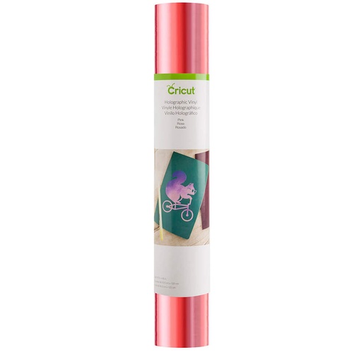 [008330] Cricut Vinilo adhesivo holográfico Rosa 12" x 48"