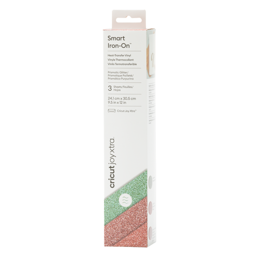 [014047] Cricut pack vinilos Joy Xtra Smart Iron-on Glitter Sea Sparkle