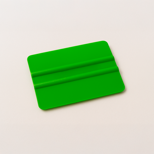 Espátula verde de polipropileno