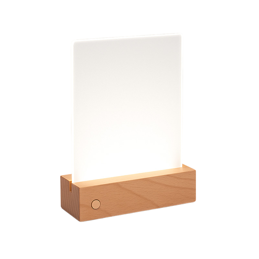 [014081] Fotopanel con base LED, cristal para sublimación