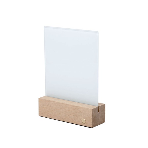 [014081] Fotopanel con base LED, cristal para sublimación