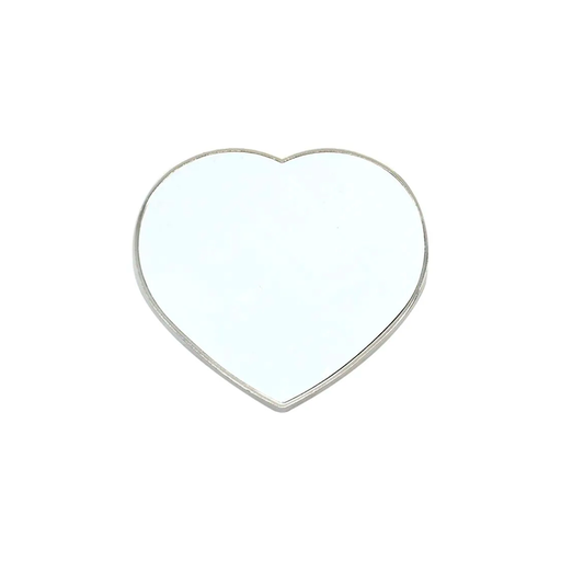 [003831] Imán Corazón Metálico Sublimable