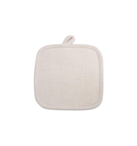 [012687] Manopla cuadrada de cocina, de lino sublimable