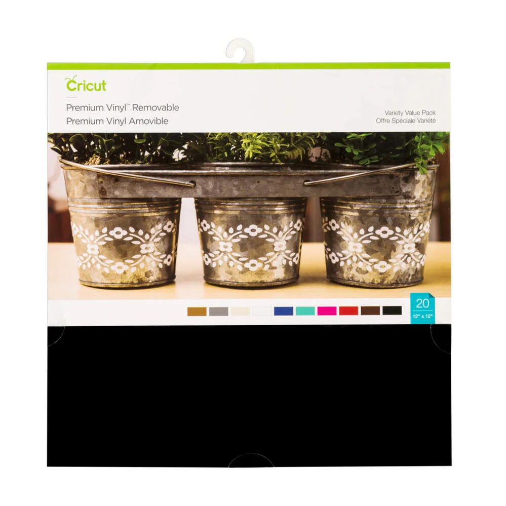 Cricut Pack Vinilo Adhesivo Premium | Colores