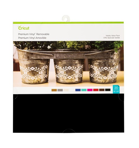 [012746] Pack Vinilo Adhesivo Premium Cricut (colores variados)