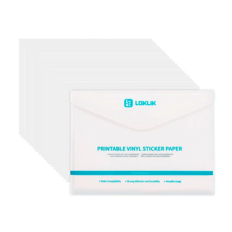 Papel Imprimible para Pegatinas LOKLiK