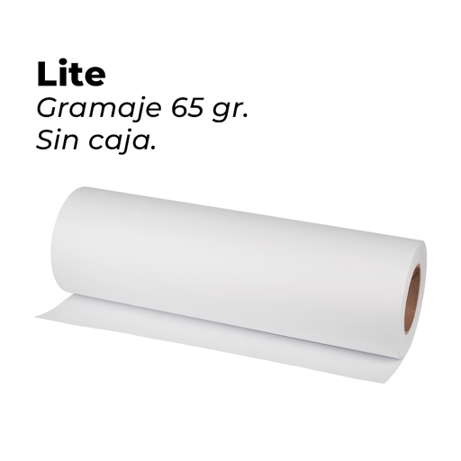 [014237] Papel Sublimación Lite con adhesivo 65gsm SIN caja