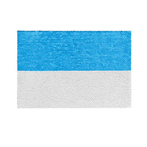 Parche lentejuelas rectangular