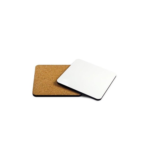 [003827] Posavasos cuadrado de madera
