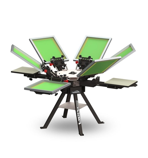 [007083] Pulpo manual serigrafía V-1000 4E/6C