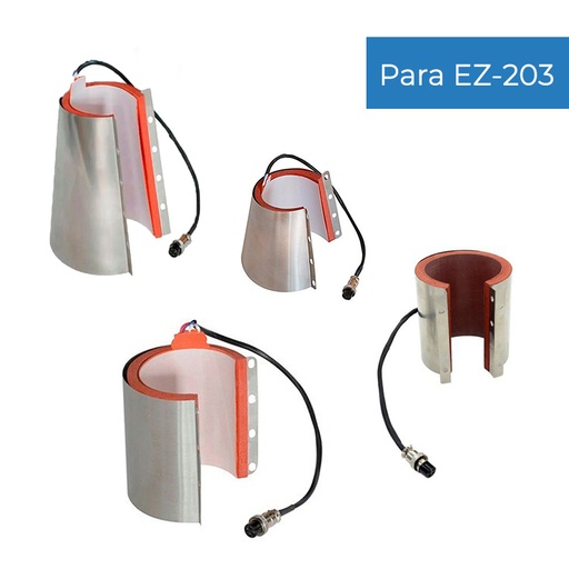 Resistencias para plancha de tazas EZ-203 Pro