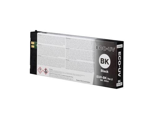 [000069] Roland ECO-UV 2 Negro 220 ml