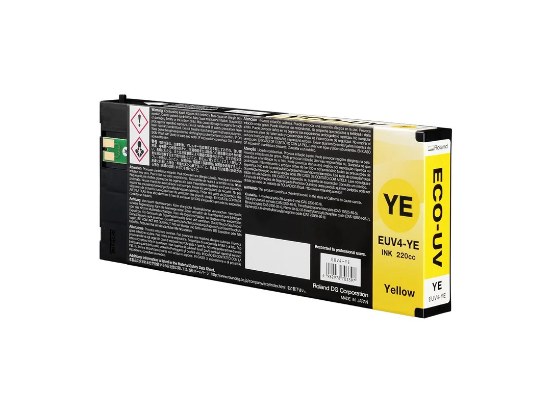 Roland ECO-UV 4 Amarillo