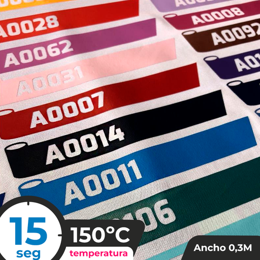 Vinilo Textil Siser PS Film 0,30 m