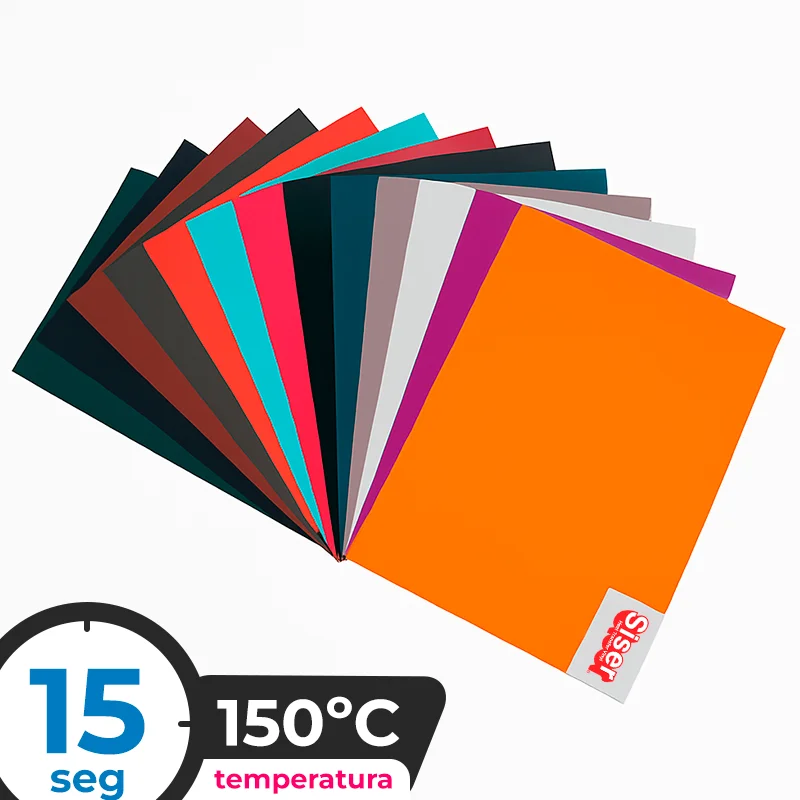 Vinilo Textil Siser PS Film Hoja A4