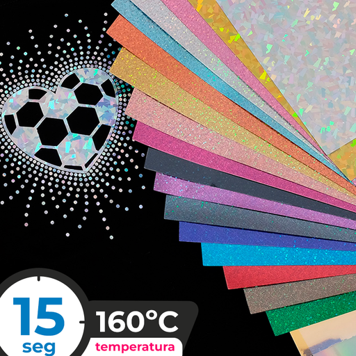 Vinilo Textil Siser Holográfico A4