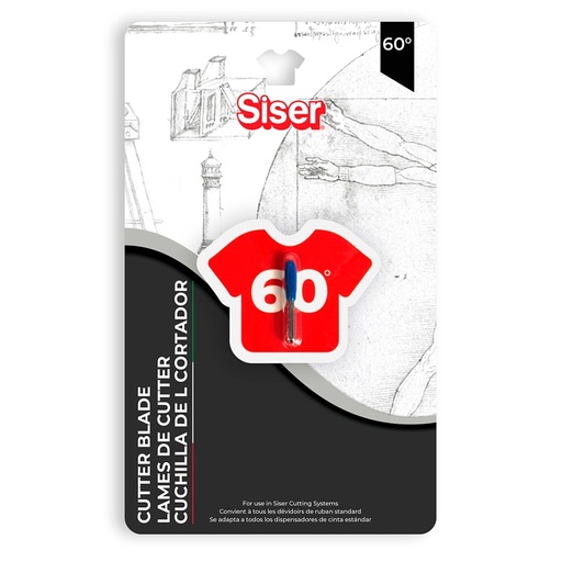 [013639] Siser cuchilla de corte 60º