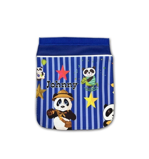 [013220] Solapa azul para mochila térmica niño sublimable
