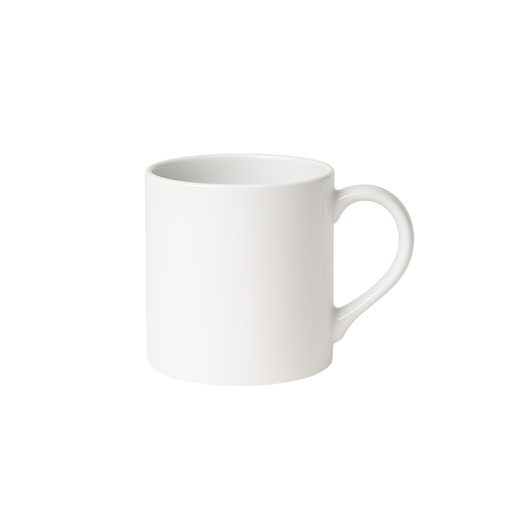 [013016] Taza de Cerámica con Asa Curva | 8 Oz