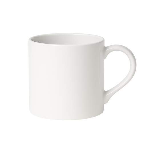 [013017] Taza de Cerámica con Asa Curva | 10 Oz