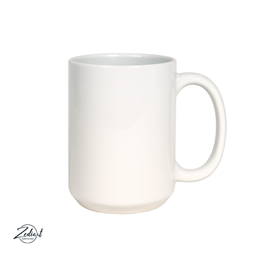 [014380] Taza sublimación blanca premium AAA Zediart con caja (15 oz)