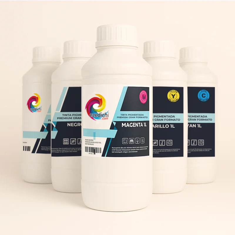 Tinta Pigmentada para Equipos de Gran Formato