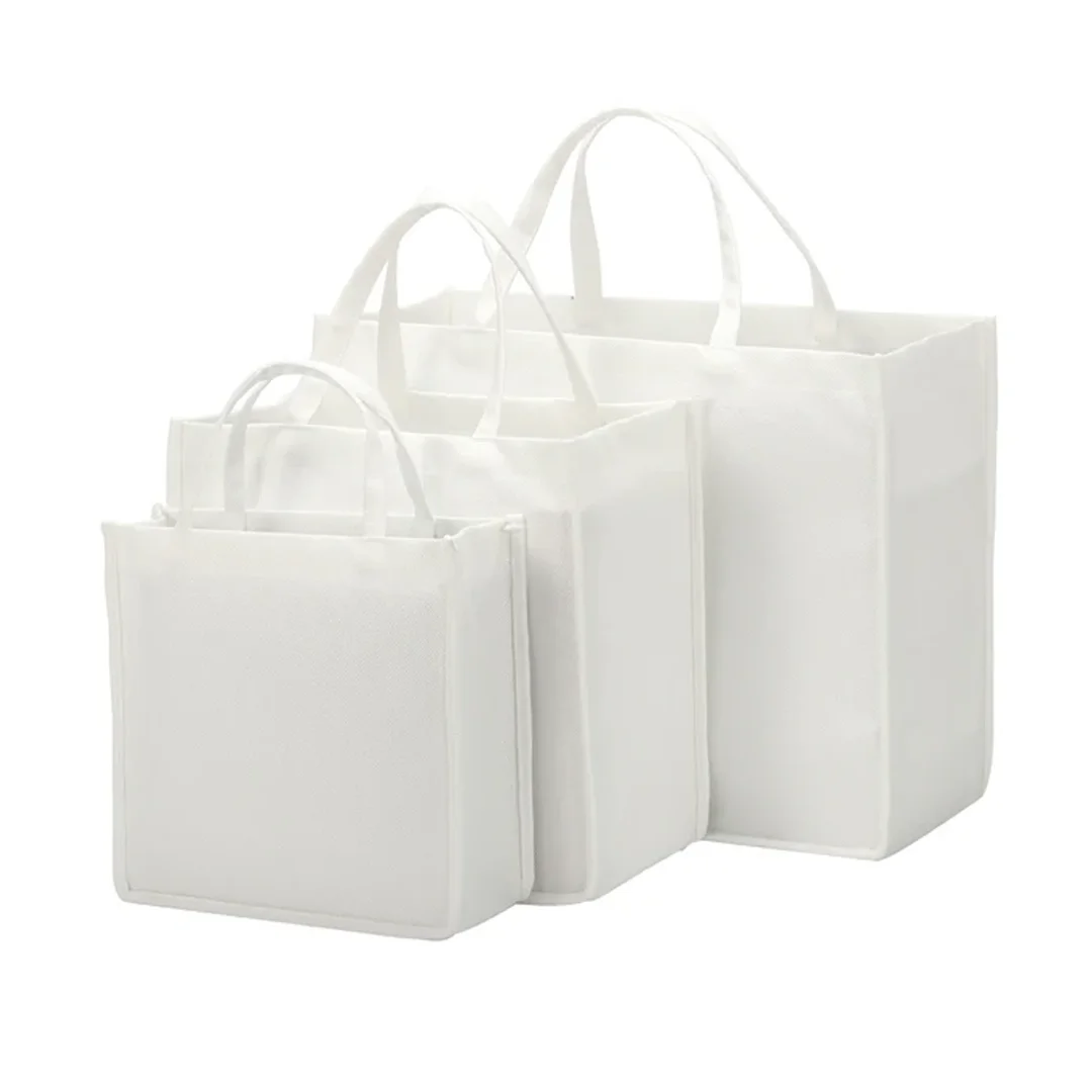 Tote Bag de Lino Blanca