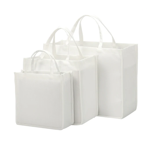 Tote bag de lino yute blanco