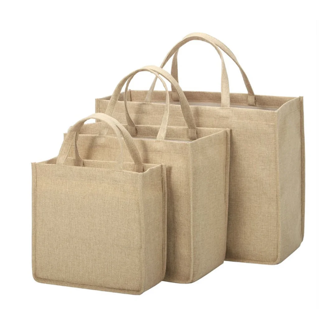 Tote Bag de Arpillera Natural