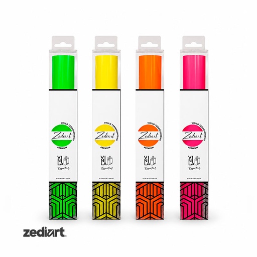 Vinilo Termoadhesivo Zediart Essential Neon