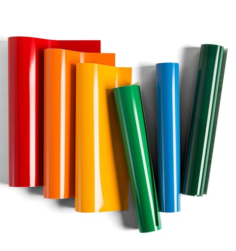 [009140] Vinilo adhesivo Surtido Brights Permanente Cricut 30,5 cm x 30,5 cm