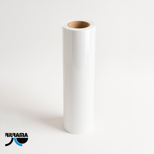[001293] Vinilo Ritrama Electrostático Blanco de Impresión
