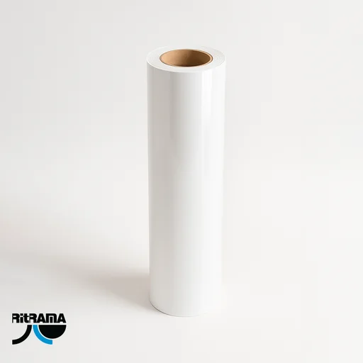[001293] Vinilo Ritrama Electrostático Blanco de Impresión