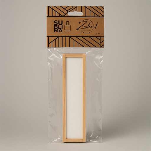 [013841] Zediart Estuche de madera 20,5x4,2x2,4 + 8 lápices